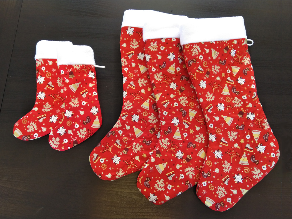 Naaiproject: Kerstsokken